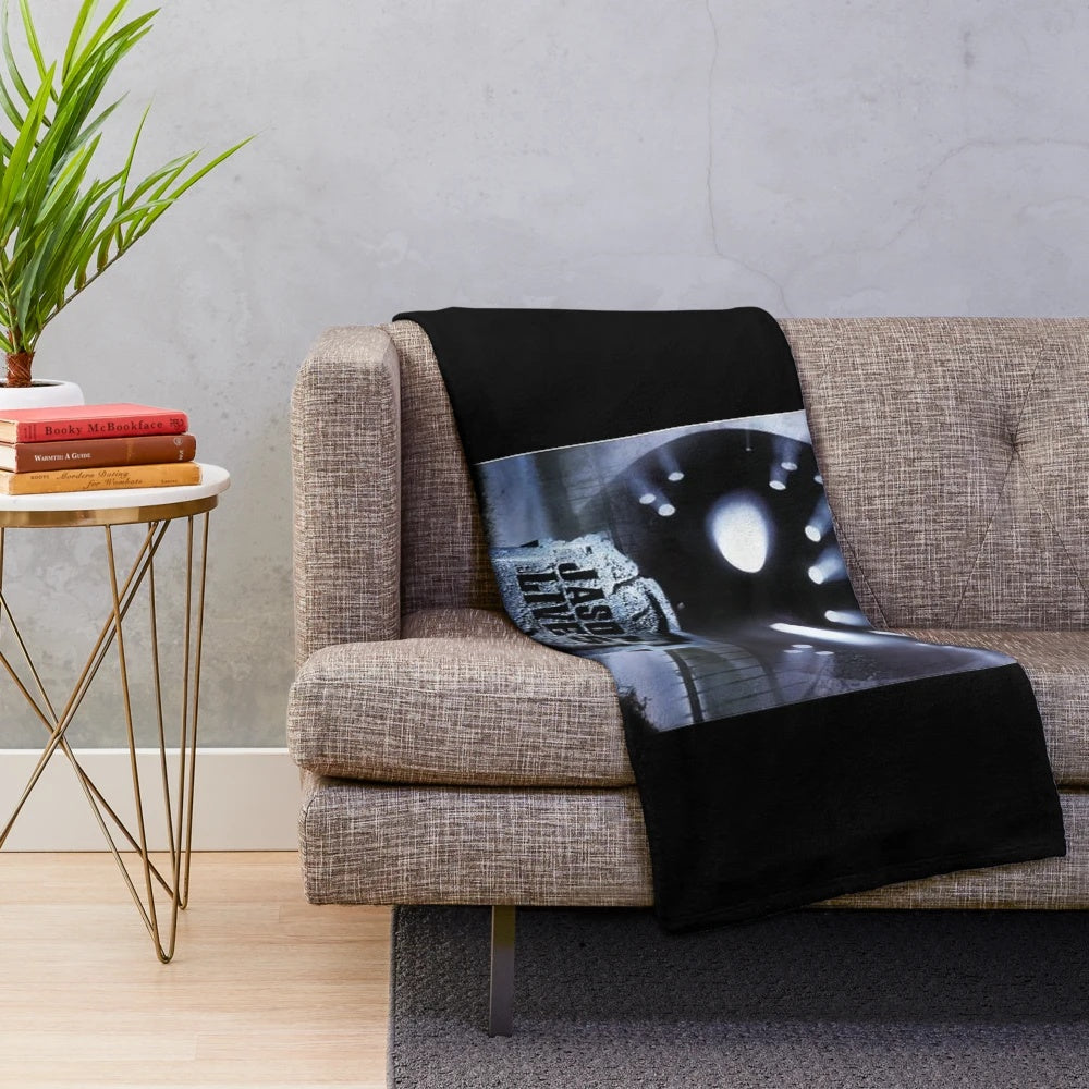 Friday the 13th-inspired plush blanket featuring Jason Voorhees