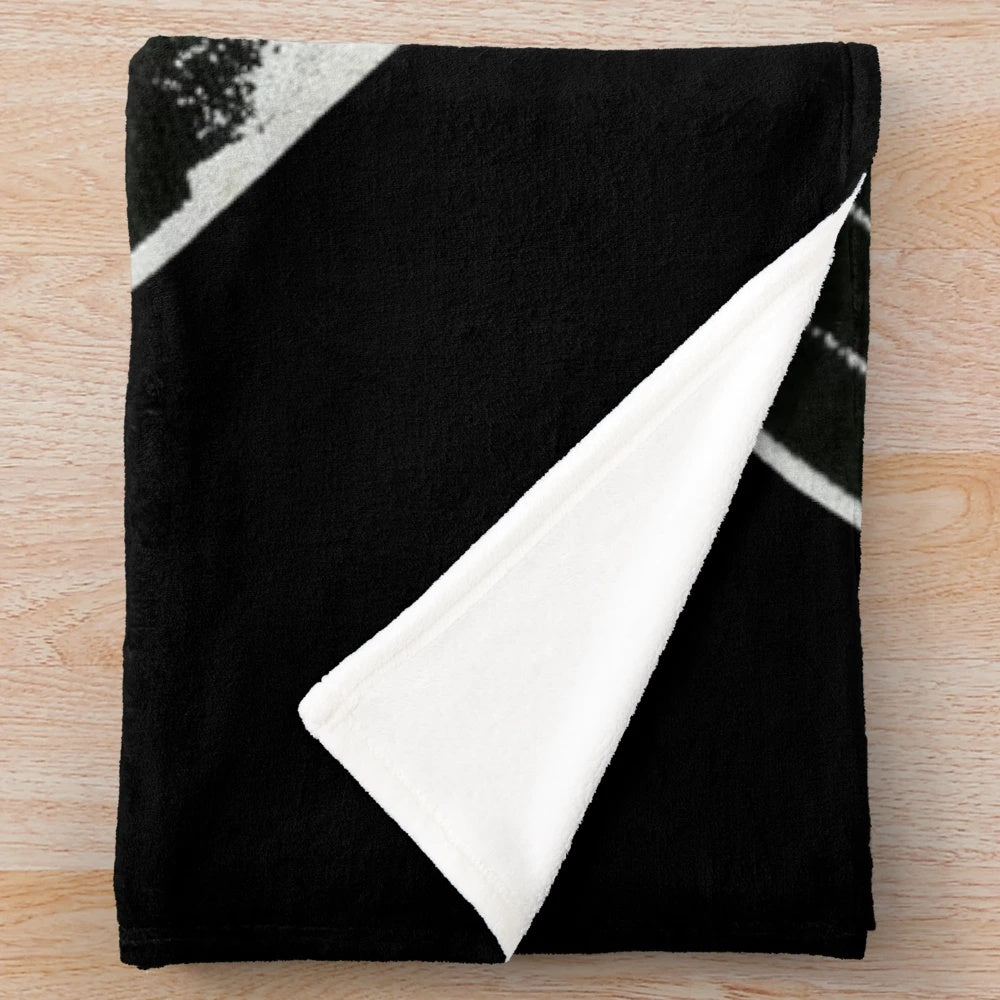 Frankenstein and Bride Goth Emo Heart Plush Blanket