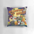 Spooky Halloween Rubber Duckies Pillow with various monster designs