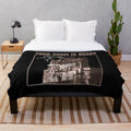 Disney-inspired Hollywood Tower Hotel plush blanket with Twilight Zone and horror theming