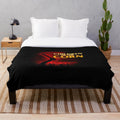 Children of the Corn inspired plush blanket with corn field design