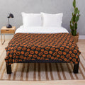 Jack O Lanterns Halloween Plush Blanket