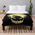 Jack Skellington plush blanket for Halloween decor