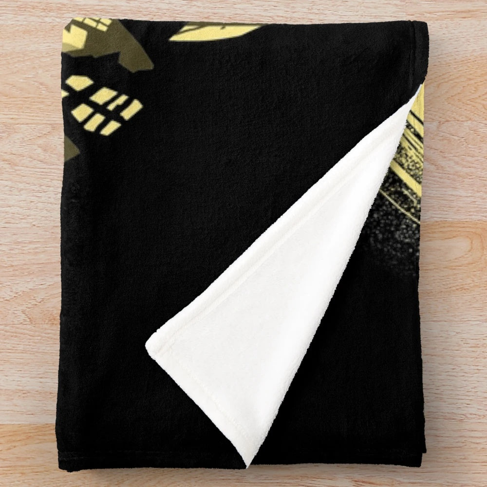 Jack Skellington plush blanket for Halloween decor