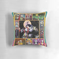 Nightmare Before Christmas Pillow with Jack Skellington and Sally