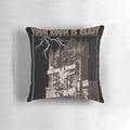 Pillow featuring the iconic Hollywood Tower Hotel from Disney's Twilight Zone Tower of Terror attraction