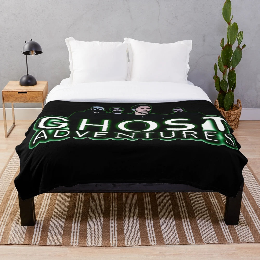 Ghost Adventures Paranormal Plush Blanket