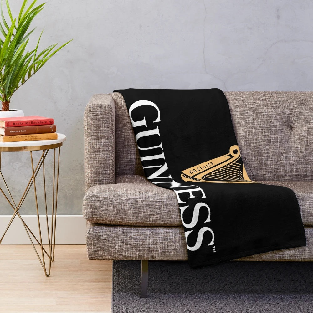 Chills at Jame's Gate Plush Blanket with gothic decor design