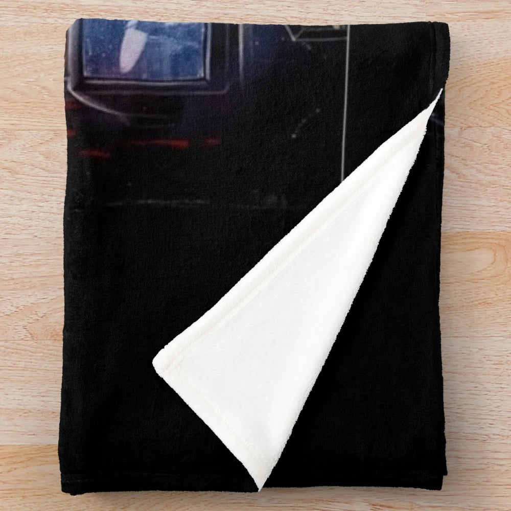 Scream horror movie artwork printed plush blanket