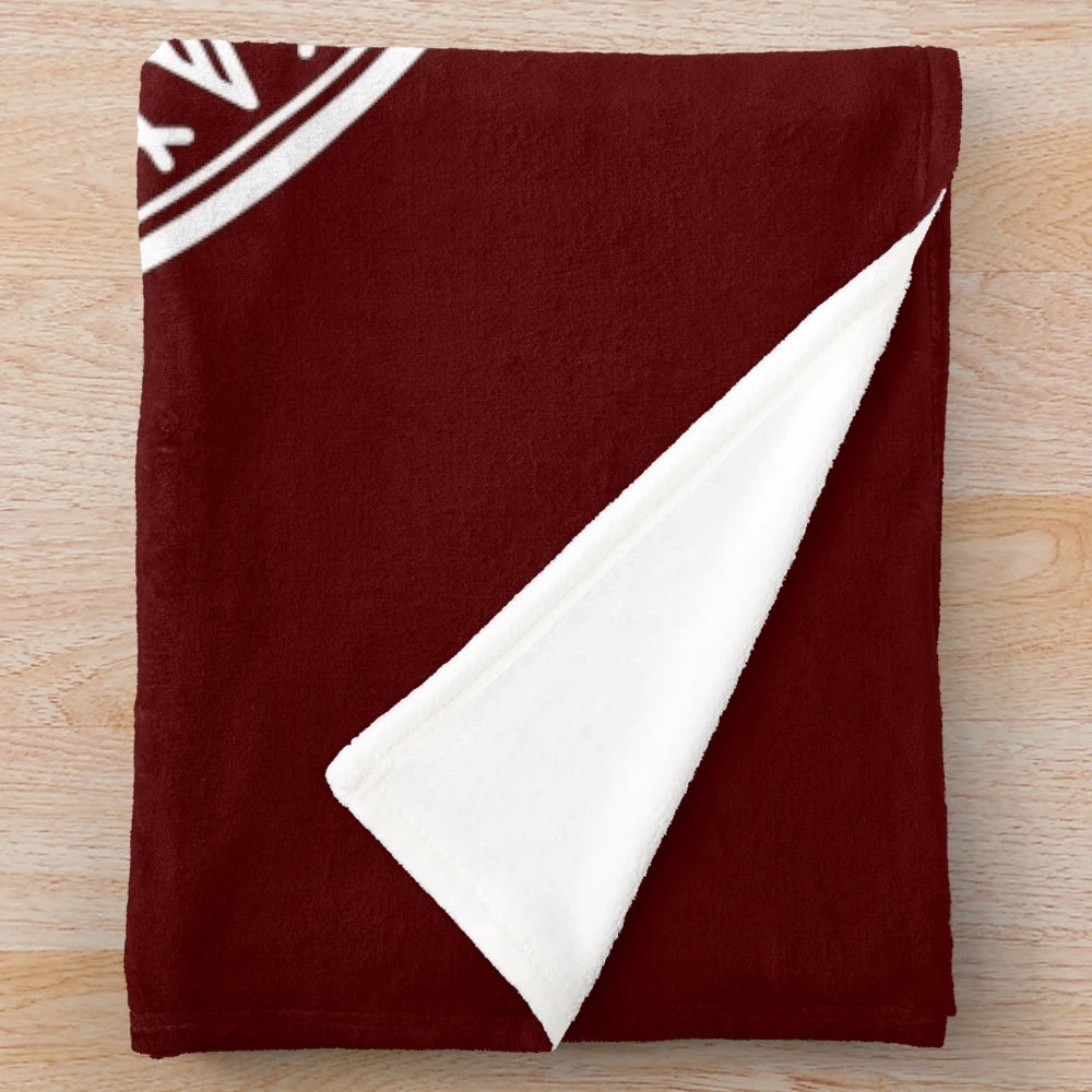 Silent Hill themed plush blanket with Halo of the Sun design