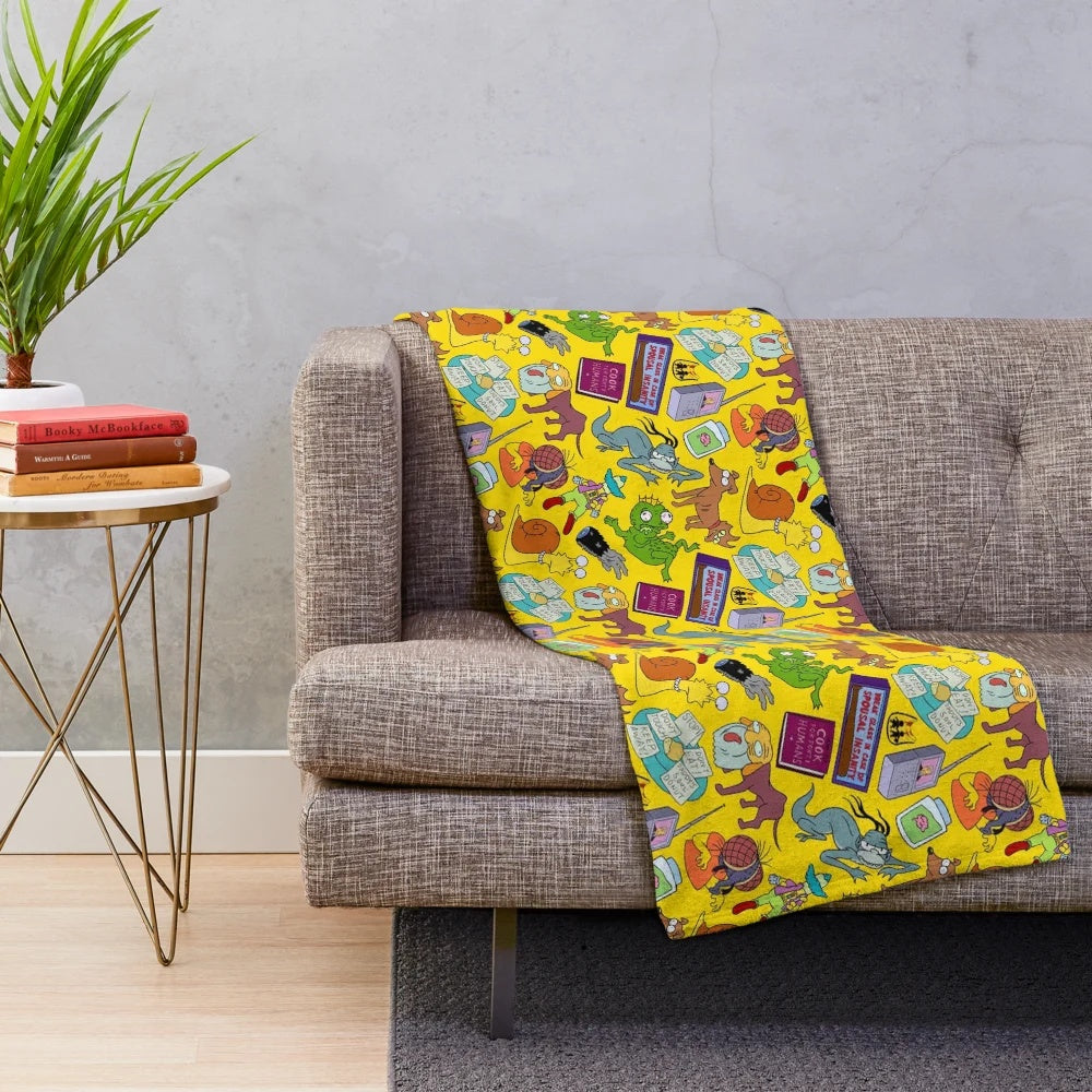 Simpsons Treehouse of Horror Plush Blanket
