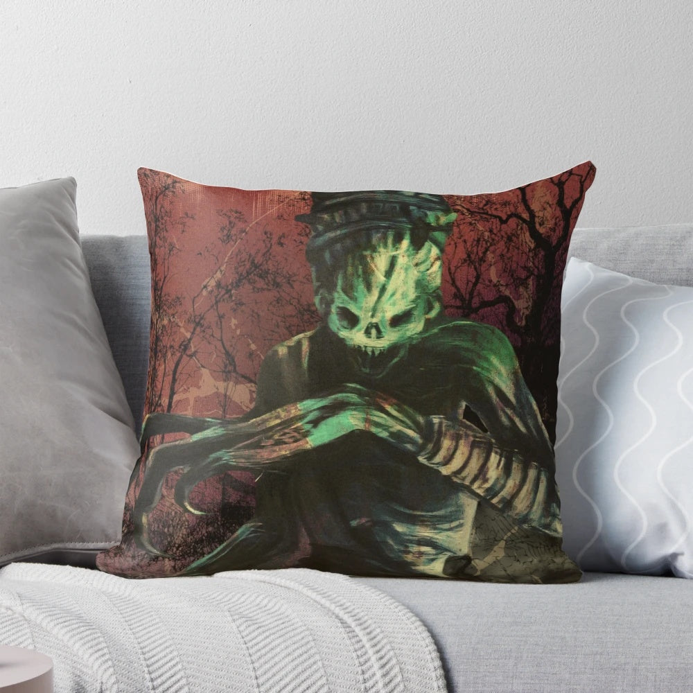 The Hag DBD Pillow - Soft and Comfortable Pillow Featuring the Iconic Dead by Daylight Killer