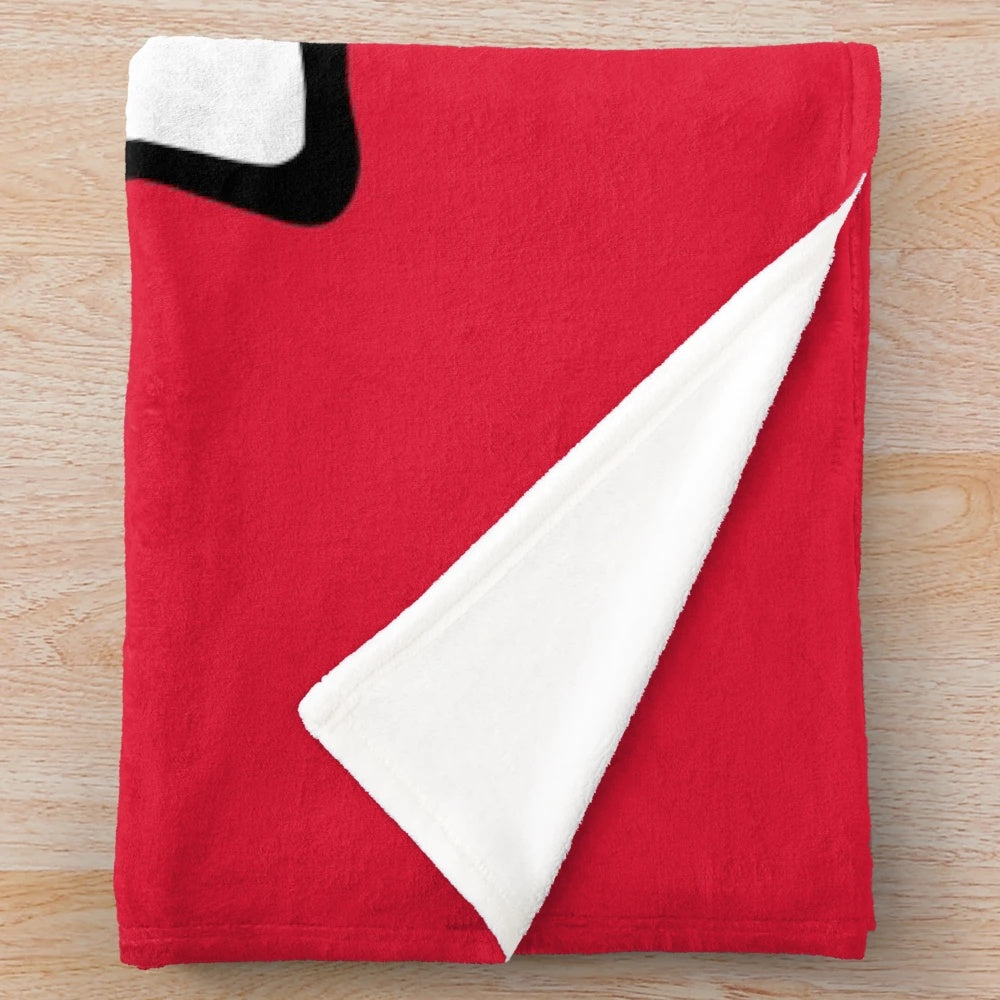 Sports plush blanket featuring the Kansas City Chiefs team logo
