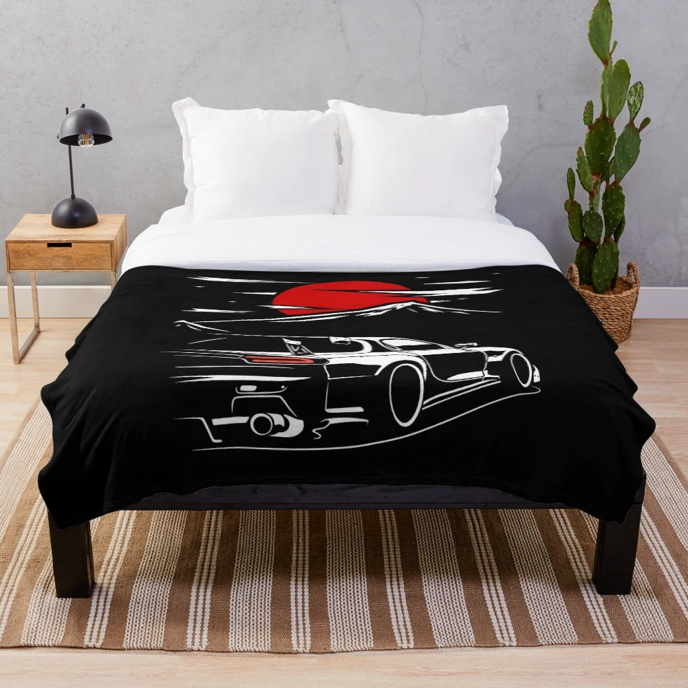 Mazda RX7 Haruna Plush Blanket