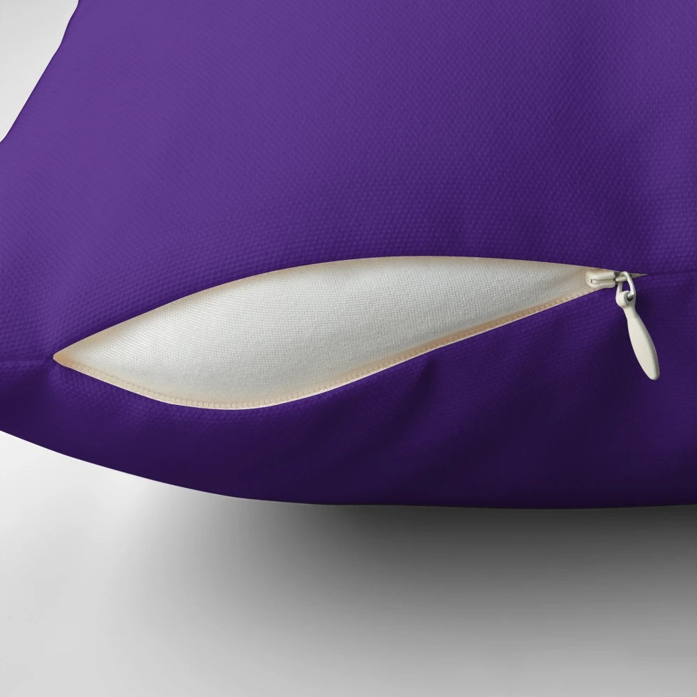 Minnesota Vikings-inspired sports pillow with team logo