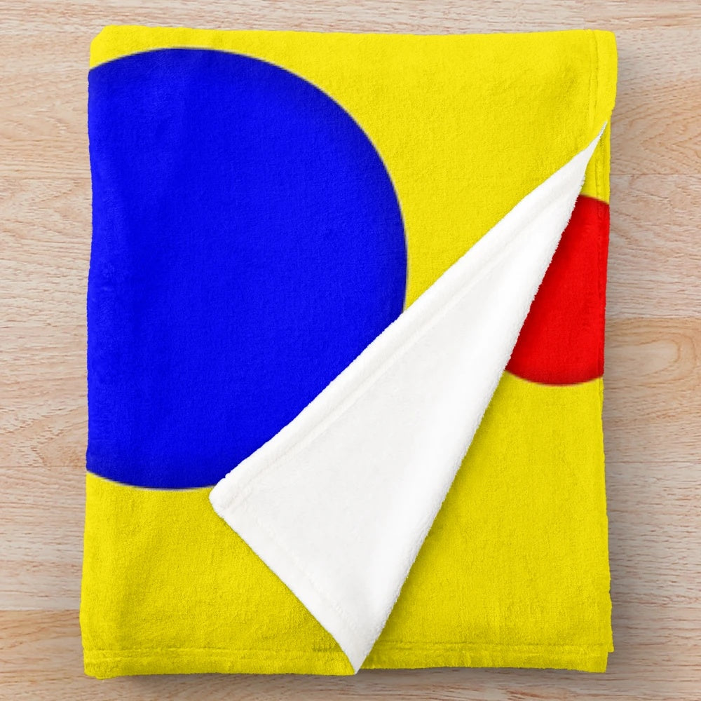 Spotty pattern plush blanket inspired by the popular children's TV show Something Special