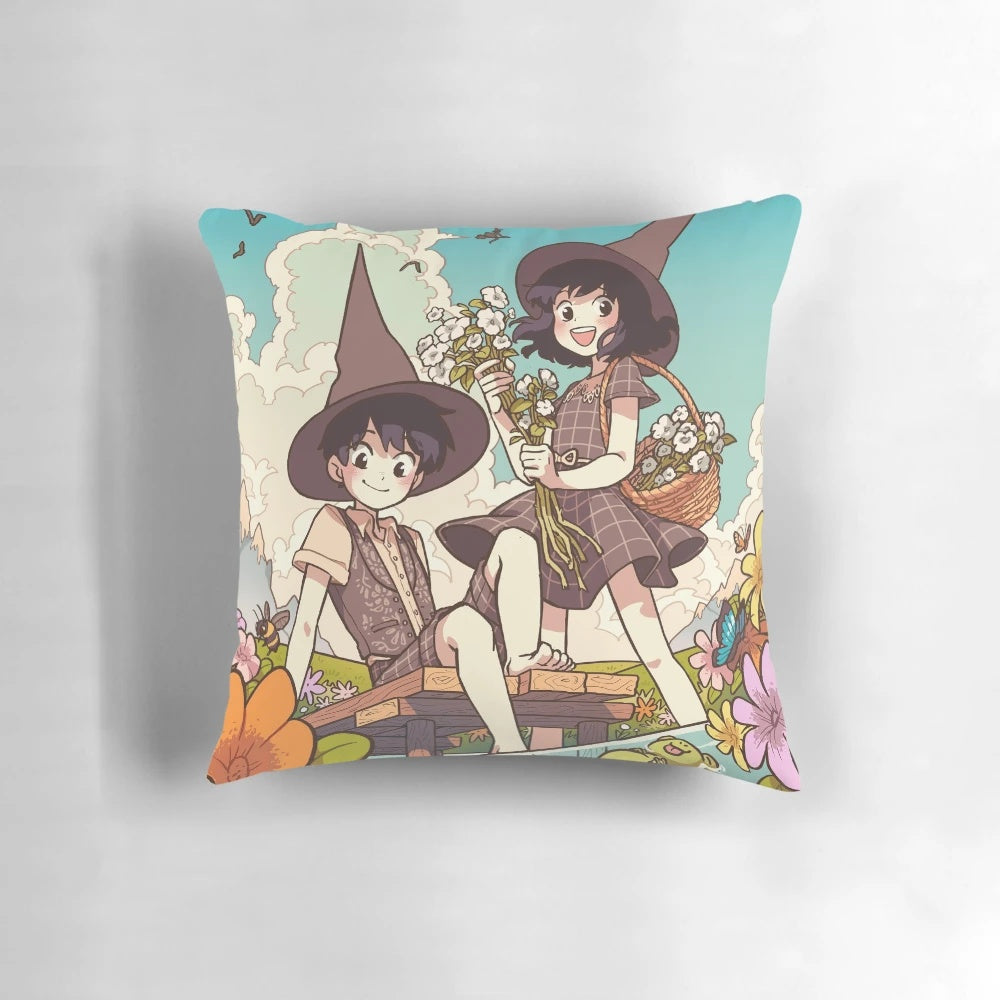 Spring Wytte Twins Pillow featuring the beloved characters from the popular webtoon