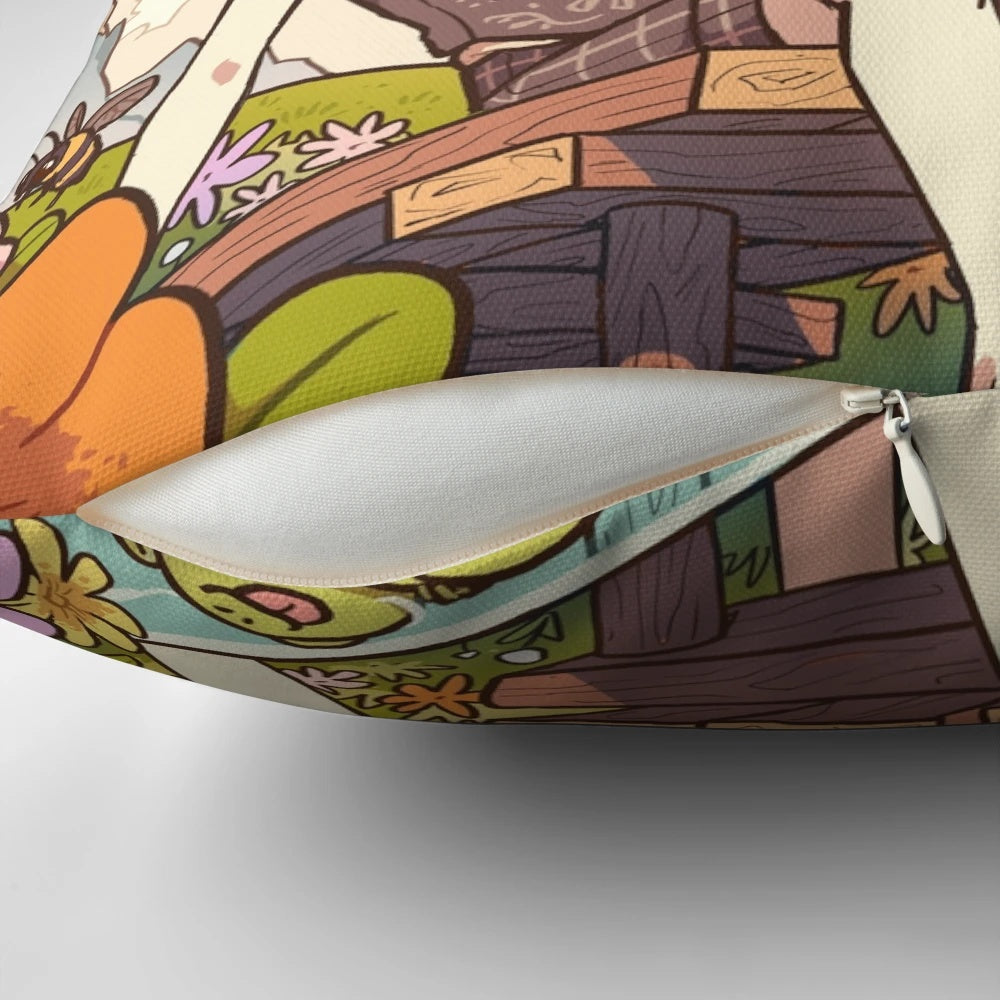 Spring Wytte Twins Pillow featuring the beloved characters from the popular webtoon