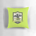 Springador dog breed pillow in lime green color with rainbow bridge design
