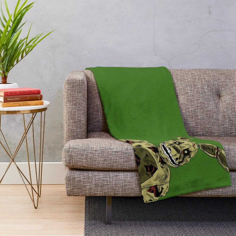 Springtrap Inspired Plush Blanket for FNAF Fans