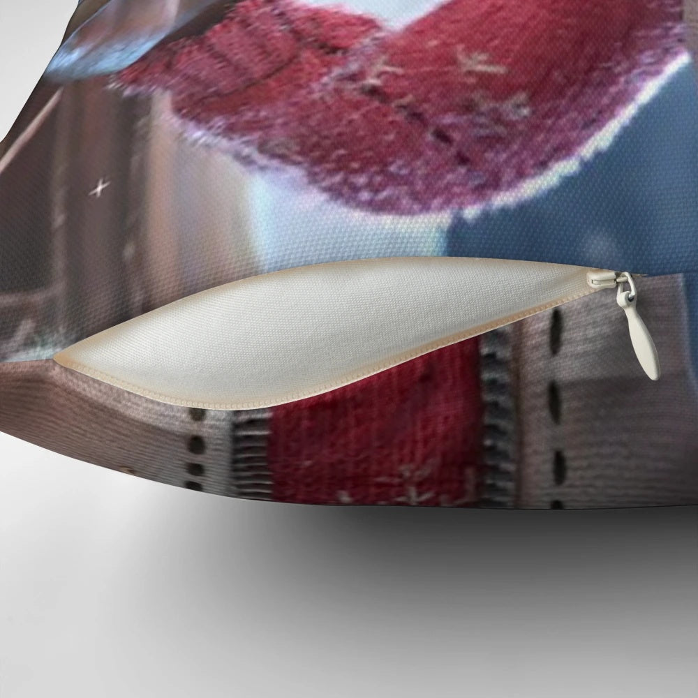Sprite Cranberry meme pillow featuring the iconic "Wanna Sprite Cranberry?" catchphrase