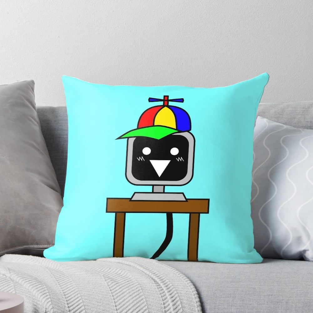 Sprunki Mr Fun Computer Pillow, a cozy and fun gaming accessory