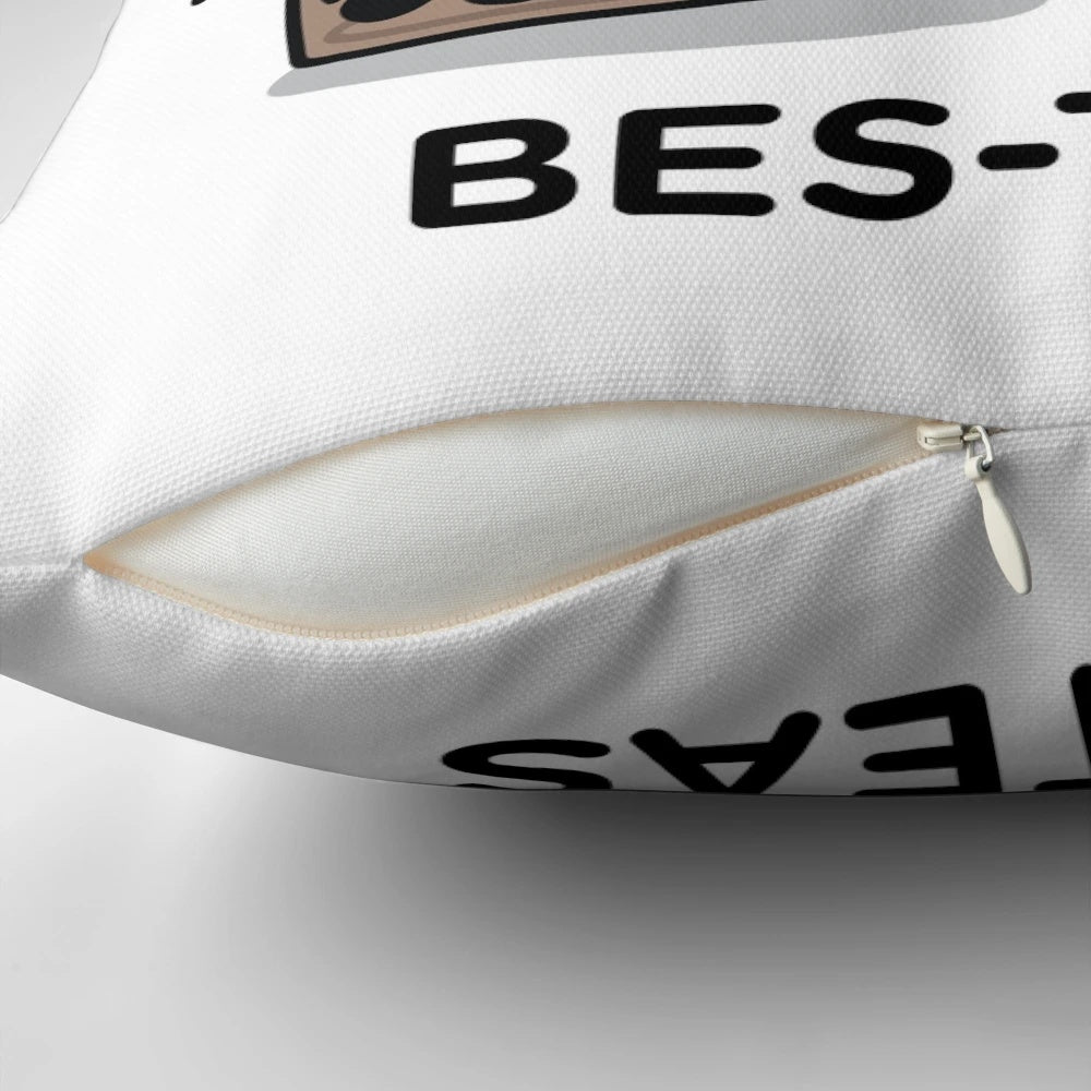 Soft and squishy boba tea milk tea pillow with tapioca pearls, perfect for Asian drink lovers