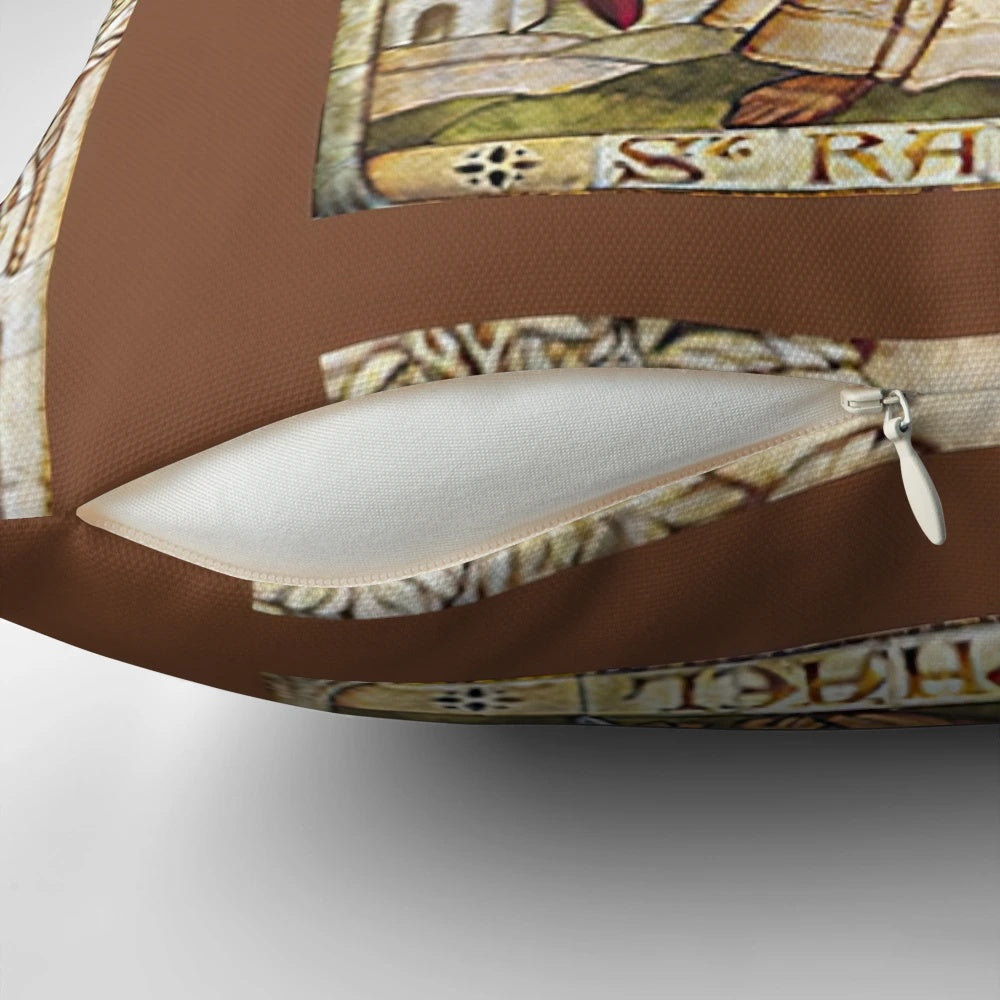 St Raphael Archangel Catholic Saint Pillow
