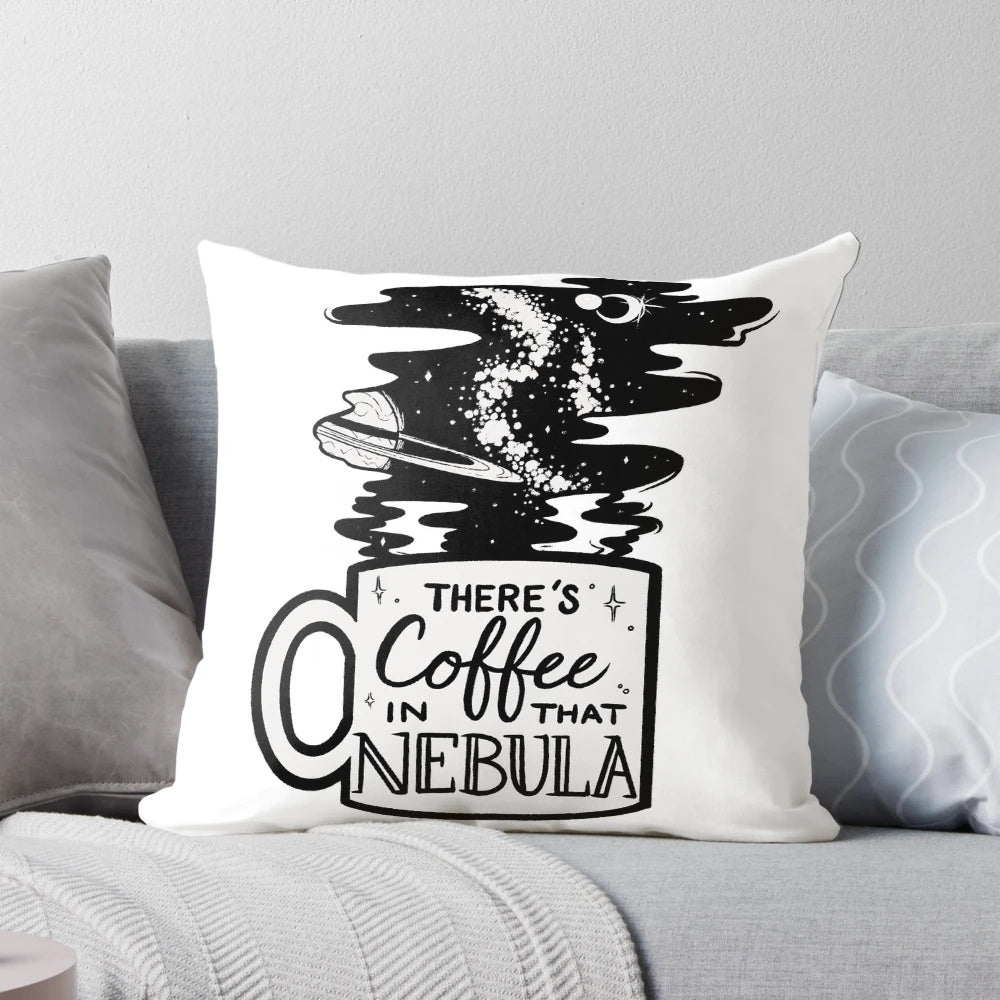 Star Trek Voyager Captain Janeway Nebula Coffee Pillow - High-Quality Home Decor