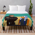 Star Wars Ahsoka and Anakin Plush Blanket