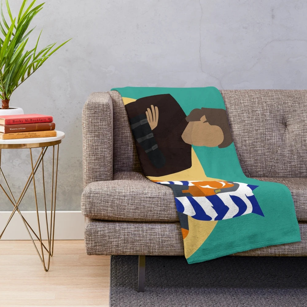 Star Wars Ahsoka and Anakin Plush Blanket