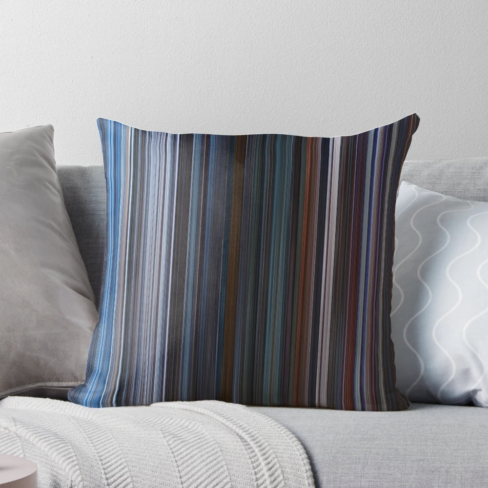 Star Wars: Original Trilogy Movie Barcode Pillow