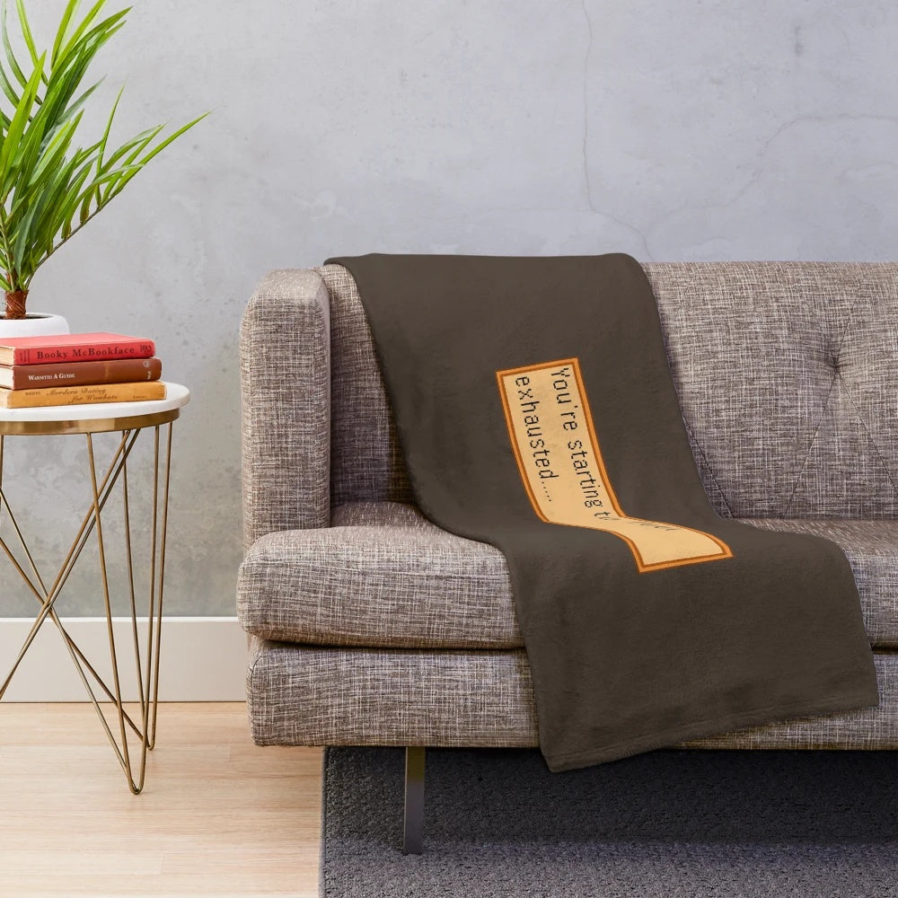 Soft and cozy stardew valley plush blanket for exhausted gamers