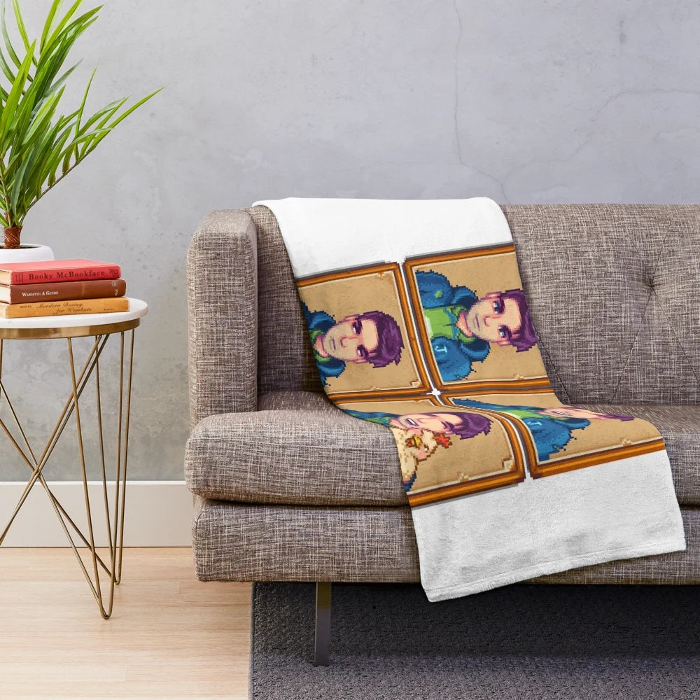 Stardew Valley Shane Plush Blanket