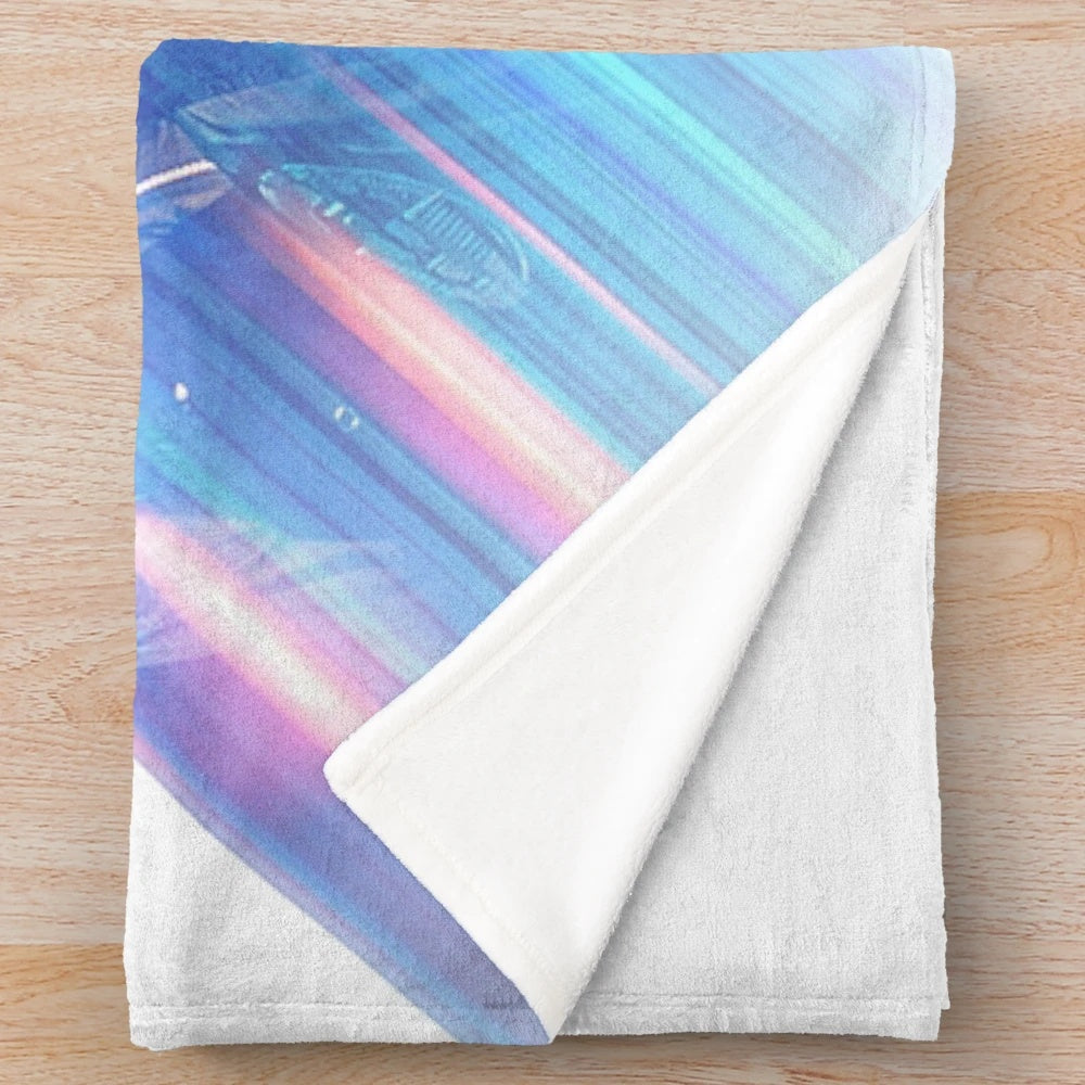 Stargate-themed plush blanket