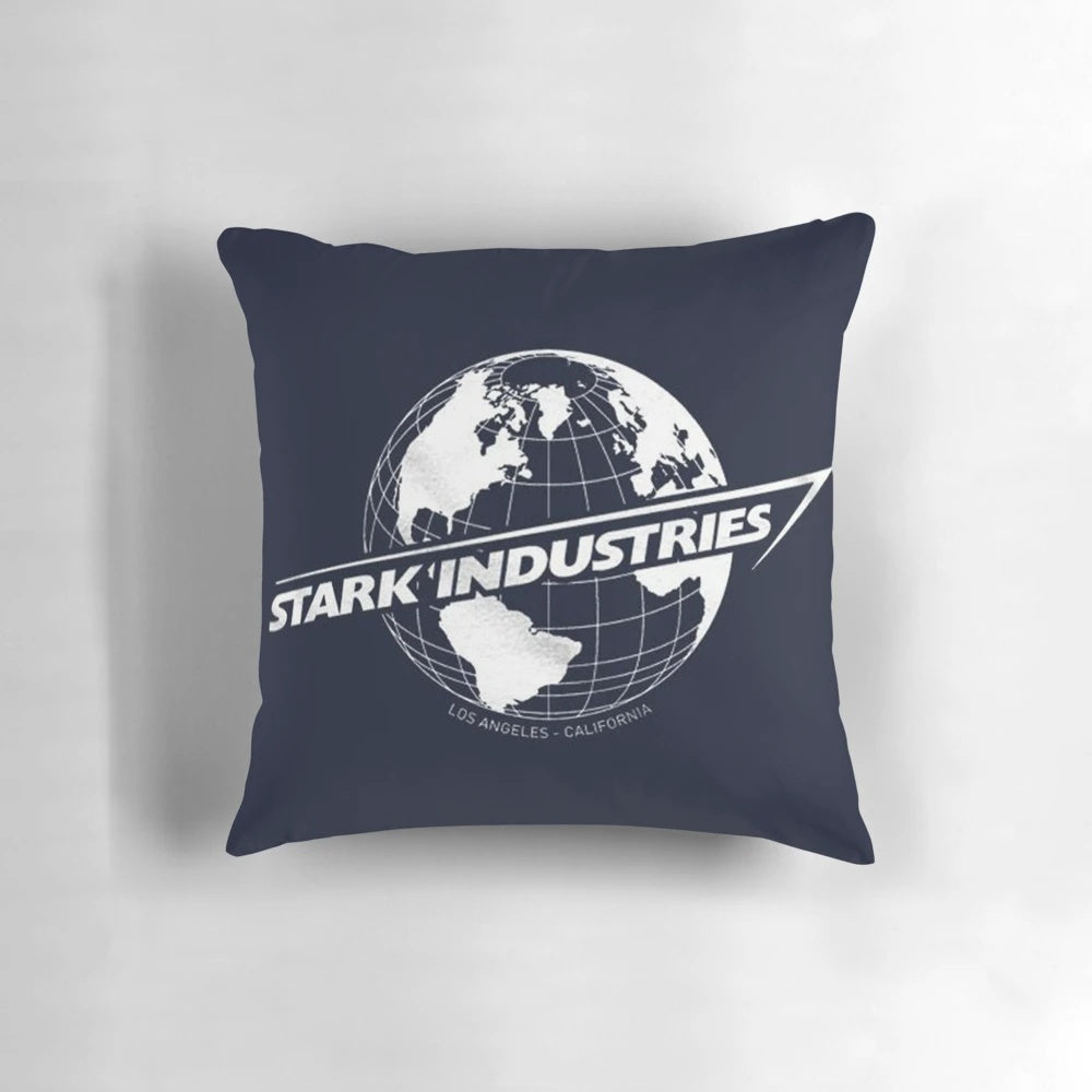 Stark Industries Marvel Logo Printed Decorative Pillow