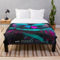 Starset Horizons Plush Blanket with Starry Galaxy Design