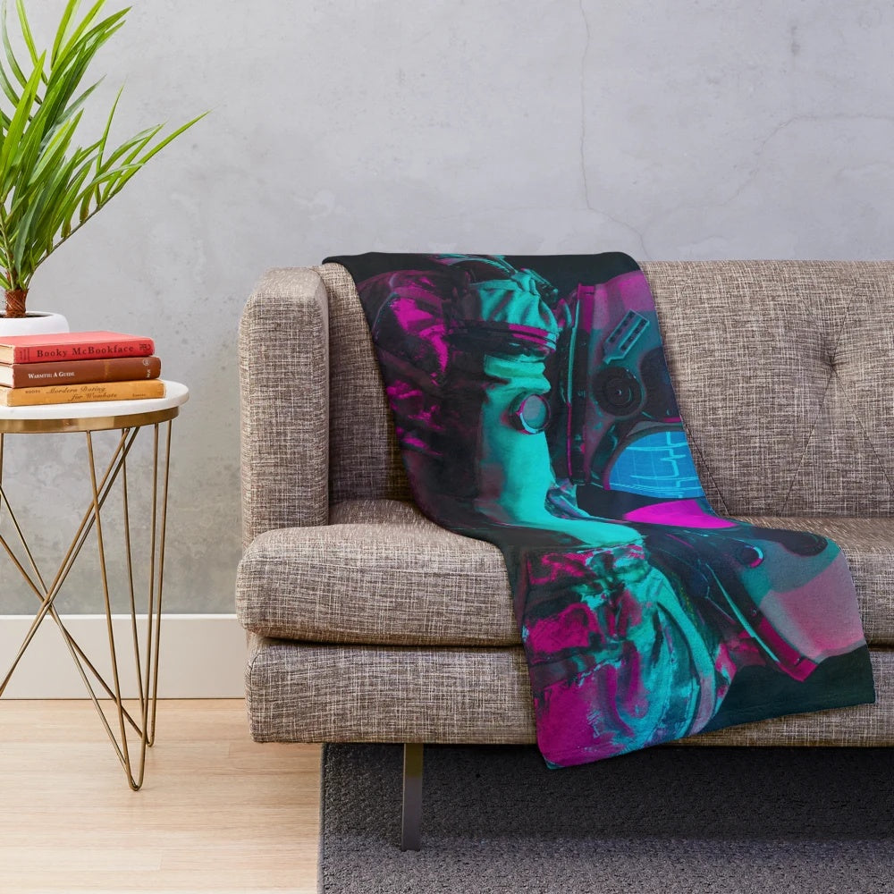 Starset Horizons Plush Blanket with Starry Galaxy Design