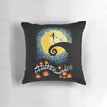 Starry night themed pillow featuring Jack Skellington from The Nightmare Before Christmas