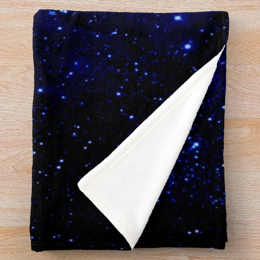 Orion constellation plush blanket for stargazing and astronomy lovers