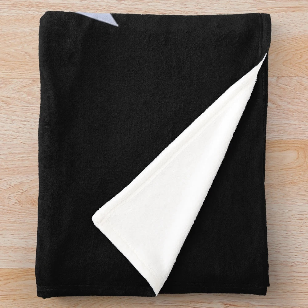 Starset Divisions logo inspired plush blanket with a geometric space-themed design