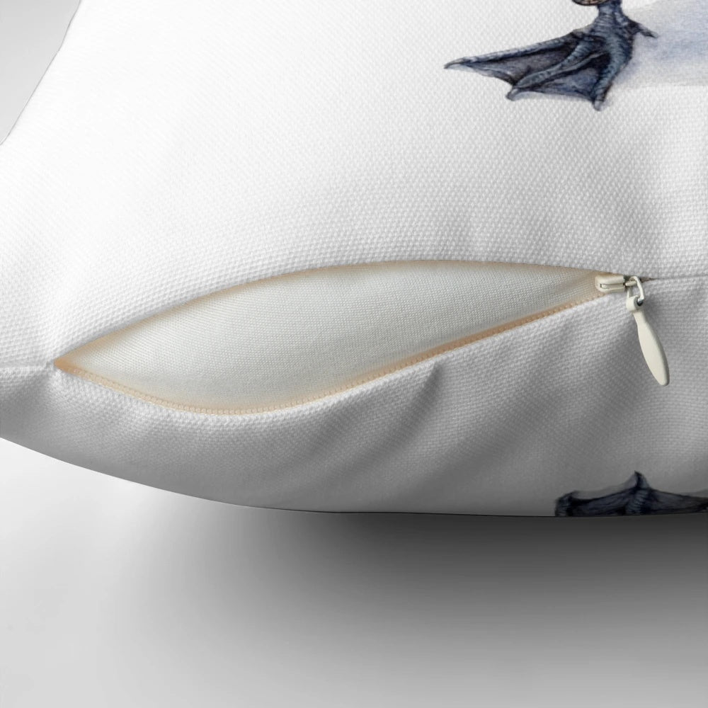 Steampunk-inspired decorative pillow featuring an aviator-style Canada goose