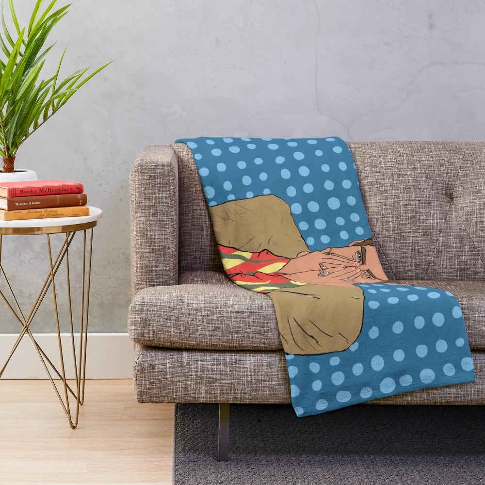 Stefon Inspired Plush Blanket featuring SNL character from Weekend Update