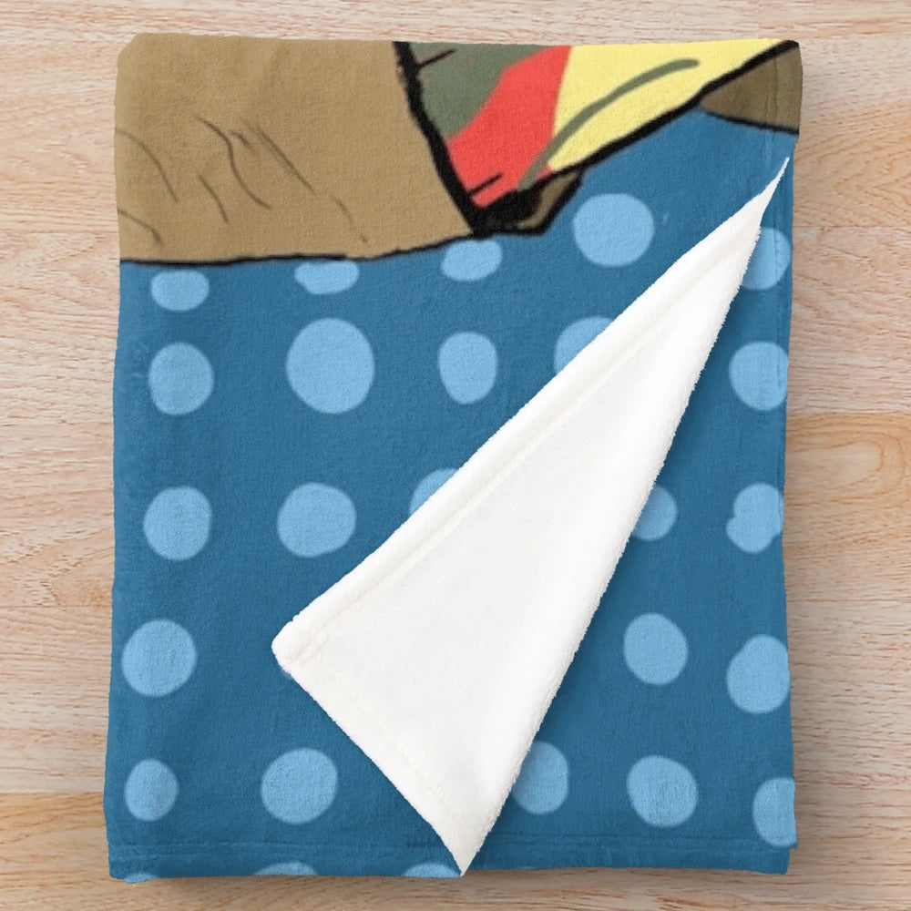 Stefon Inspired Plush Blanket featuring SNL character from Weekend Update