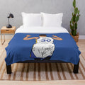 Steph Curry Inspired 3 Point Celebration Plush Blanket