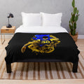 Steph Curry inspired plush blanket with essential t-shirt design