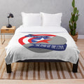 Stevebucky Plush Blanket - Inspired by Marvel's Captain America and Winter Soldier