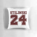 Stiles Stilinski Teen Wolf Pillow featuring stylish fanart design