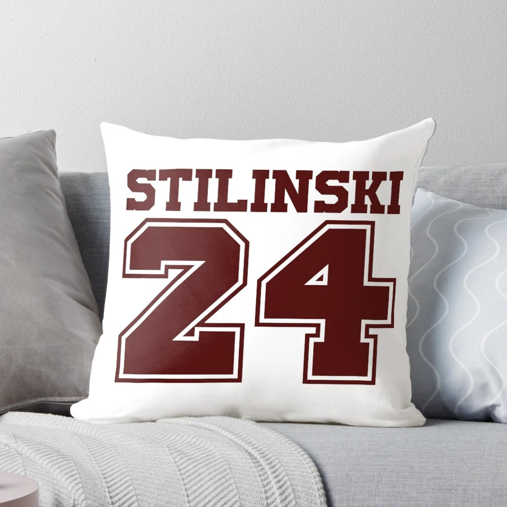 Stiles Stilinski Teen Wolf Pillow featuring stylish fanart design