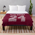 Stiles Stilinski "Teen Wolf" Quote Jersey Style Plush Blanket